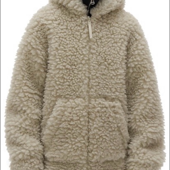 Helmut Lang Chunky Fleece Hooded Parka - Picture 5 of 12